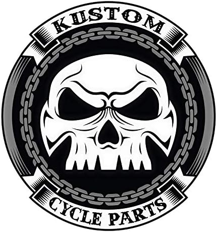 Kustom Cycle Parts Gun Masonic Motocicletă „Spiritele malefice” Guard Guard. Clopotele noastre personalizate sunt potrivite