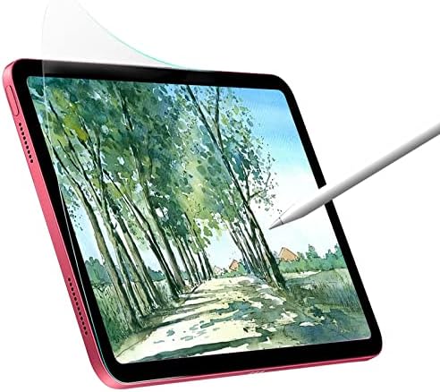 Junfire iPad 10th Generation Matte Screen Protector 2022, iPad 10th Gen 10,9 inch Film anti -strălucire Matte, compatibil cu